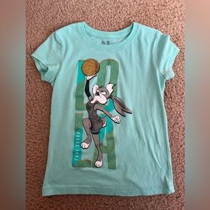Girls Space Jam ‘ Lola Bunny basketball T-Shirt.